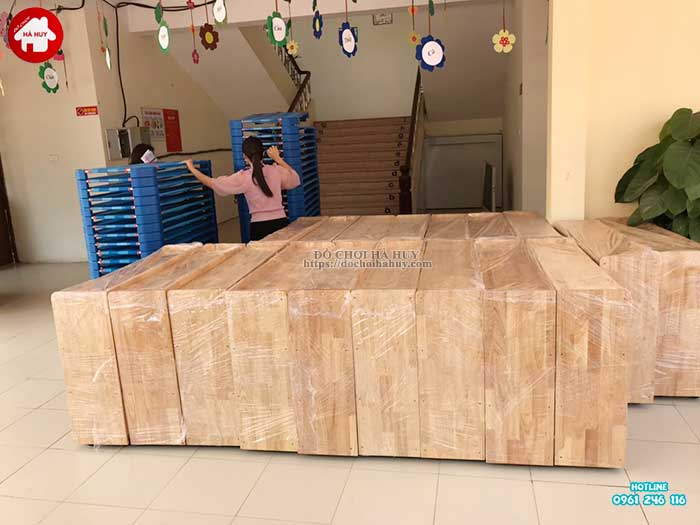 Sản xuất lắp đặt đồ dùng và đồ chơi ngoài trời mầm non ở Hà Nội