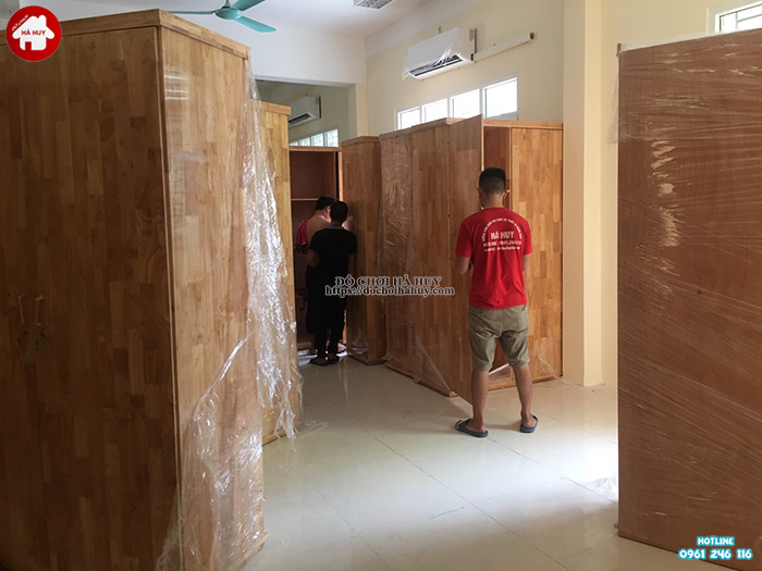 Bàn giao đợt 2 nội thất mầm non cho trường mầm non tại Bắc Ninh