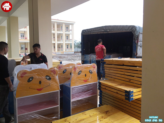 Cung cấp nội thất mầm non cho trường mầm non tại Cầu Giấy, Hà Nội